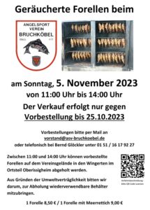 Mehr über den Artikel erfahren Forellenräuchern am 05.11.2023