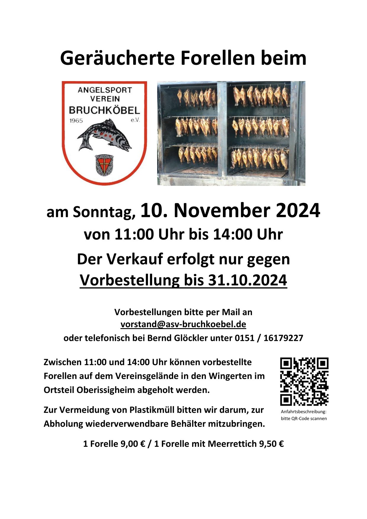 Mehr über den Artikel erfahren Forellenräuchern am 10.11.2024